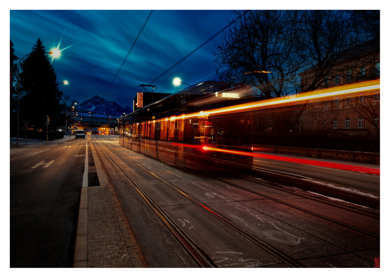 Innsbrucker Stadtlichter 1 –Digitales Foto