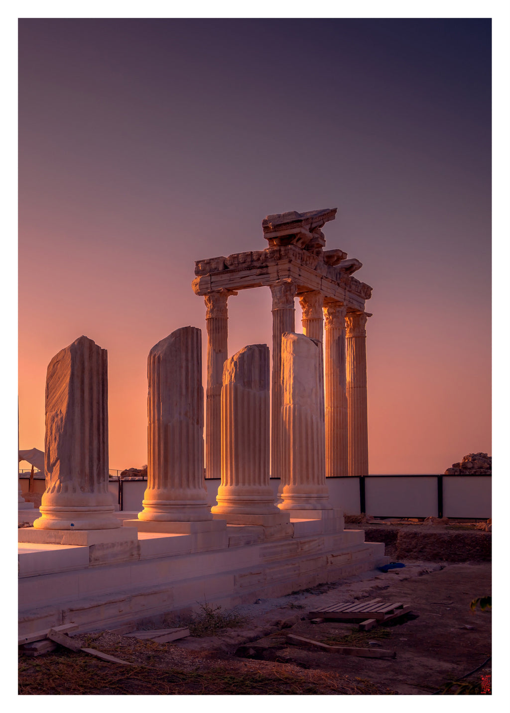 Apollontempel – Digitales Foto