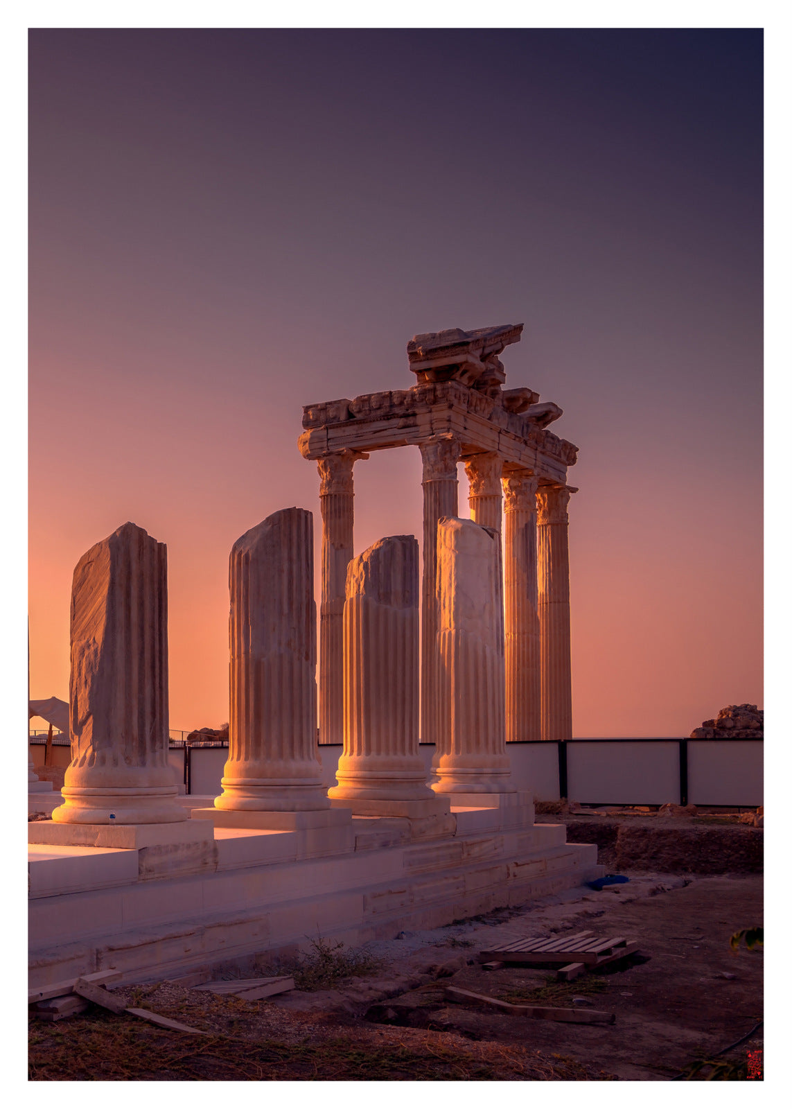 Apollontempel – Digitales Foto
