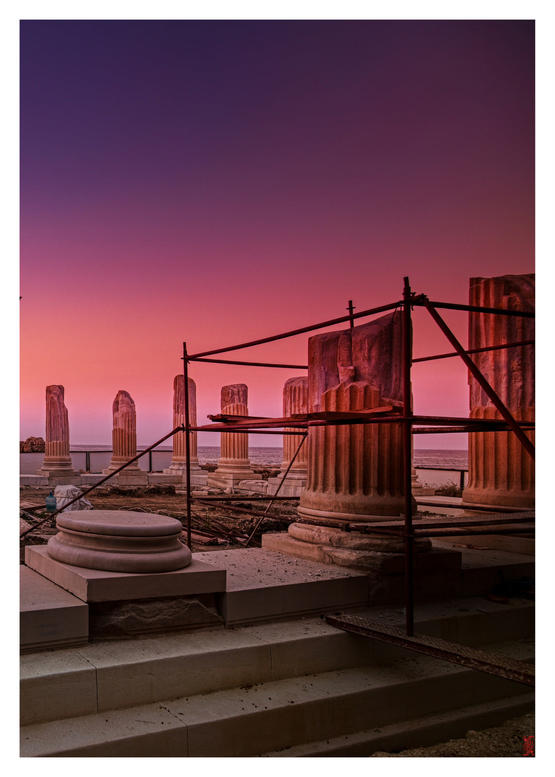 Athena-Tempel in Side 2 – Digitales Foto