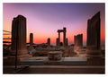 Fine Art Fotografie: Antike Silhouetten und antike Architektur in Side, Türkei