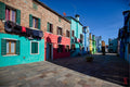 Burano-Via Baldassarre Galuppi – Digitales Foto